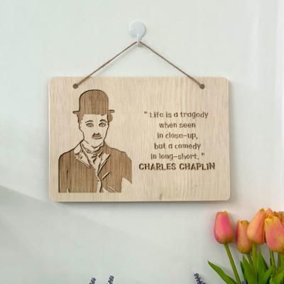 pd384-우드행잉액자_인생은가까이에서보면비극