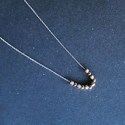 커팅은볼 심플 목걸이