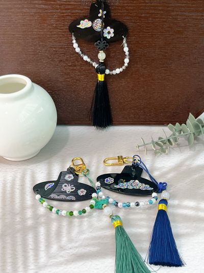 갓 키링 만들기 DIY 키트 노리개 비즈 공예 수업 교구