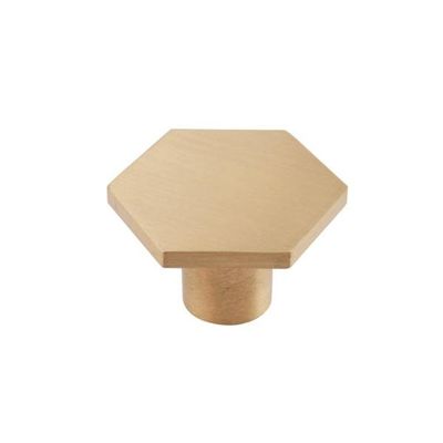 1구손잡이 황동육각 헤어라인(WFHESYD)