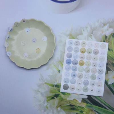 이모티콘 스티커 스마일 큐티 감정(WFGCVL4)