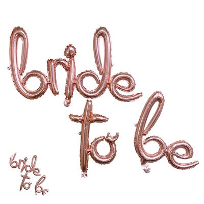 브라이드풍선 이벤트풍선 프로포즈 풍선 BRIDE TO BE 흘림체(WFPFWXI)