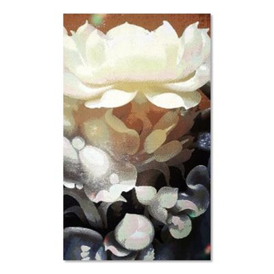 보석십자수 패브릭형 풍경 순백의 옥 연화 50x100