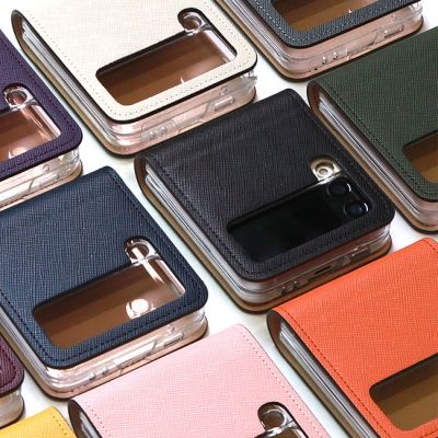 갤럭시Z플립3 가죽케이스 지플립3 힌지보호 사피아노