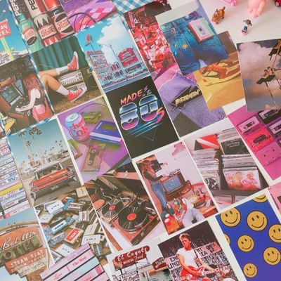 80s 빈티지 포토그래퍼 엽서 세트(25장 1세트)