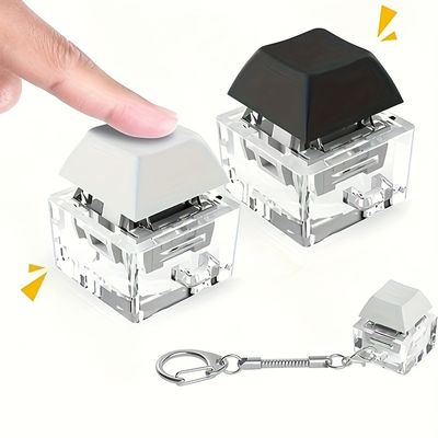 쓸모없는 선물 타타탁 키캡 키링 시험 가방고리