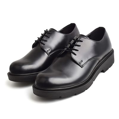 4홀 더비 슈즈 남성용 블랙 정장 구두 KB-LAND4