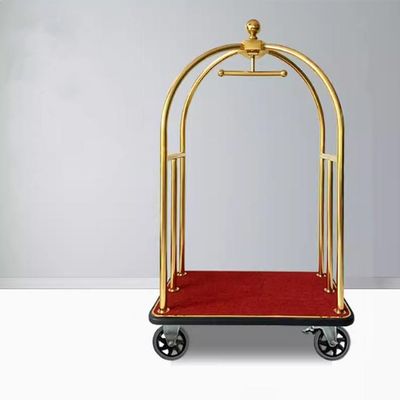 크라운 레드골드 호텔 세탁물운반카트 65*107*186