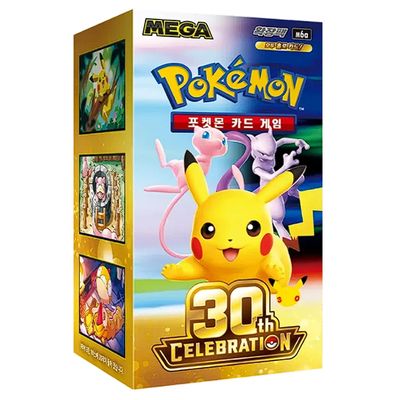 포켓몬카드 MEGA 확장팩 30th CELEBRATION (20팩)