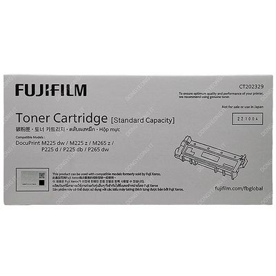 Fuji 정품 토너 DocuPrint P225 db 검정 CT202329
