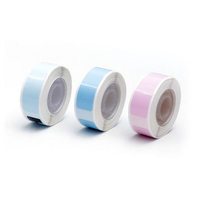 D30S전용 라벨스티커 DCP1240-125T3 단색 Pink&blue
