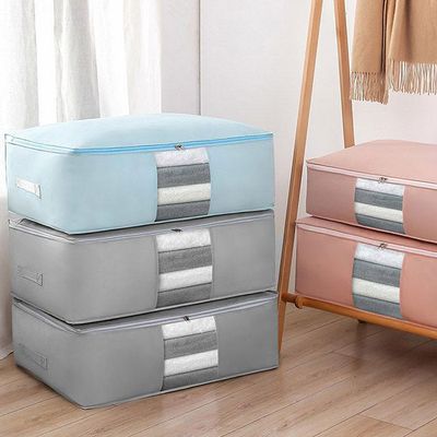 튼튼한 투명창 의류 이불용 압축팩(대형)