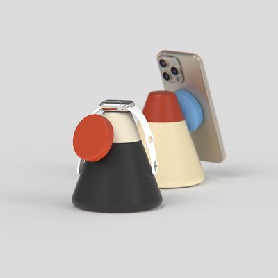 2in1 맥세이프 Qi2 고속 무선 충전기 인테리어 오브제