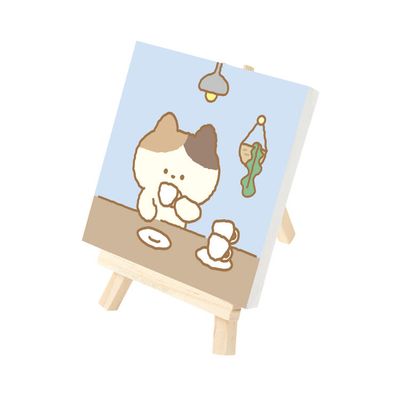 아트박스 DIY페인팅 캔버스 커피캣