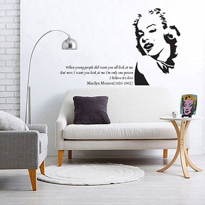 그래픽스티커 마릴린먼로 GD-WG-008(WFDD519)