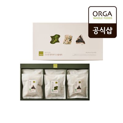 [올가] ORGA 명인 현미부각 선물세트