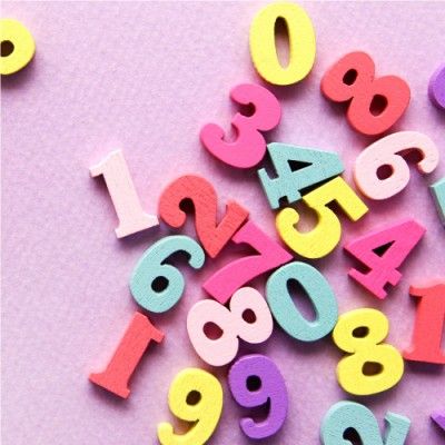 씨리얼 숫자 비즈 50p