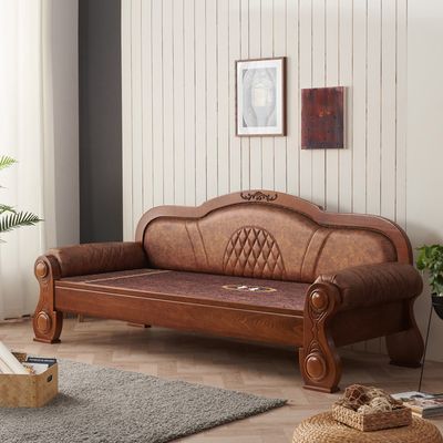 [보루네오]원목 온돌 숯볼 소파침대 YS123