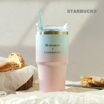 스탠리x스타벅스 DT2.0켄처 코튼캔디 텀블러 591ml