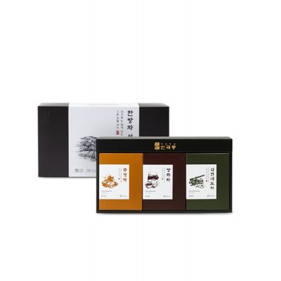 흙사랑 한방차 선물세트 쌍화차 총명차 십전대보차
