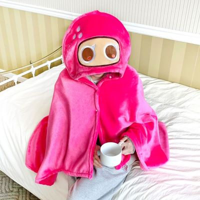 [쿠키런] 딸기맛 쿠키 후드담요