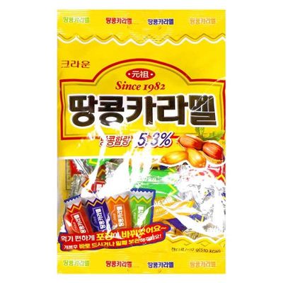 CROWN 땅콩카라멜 120g 1개 CH2049447