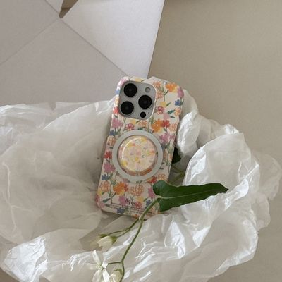 blooming aura 디자인 [맥세이프 하드 폰케이스]