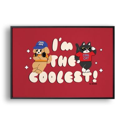 쿨리스트 (Art Print)/ 일러스트 액자