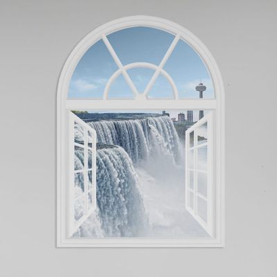 am587-아치그림액자_나이아가라폭포
