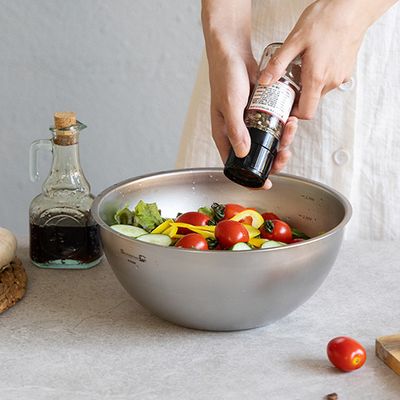 실버스타 316스텐 무연마제 믹싱볼 중24cm