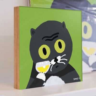 당신의 눈동자에 치얼스라는 개츠비 고양이, Bond작가