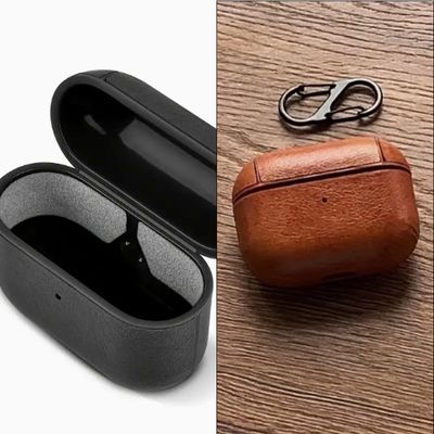 프리미엄 가죽 에어팟 케이스 프로 2 3 4