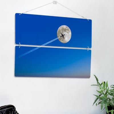 nm201-멀티아크릴액자_밤하늘속비행(2단대형)