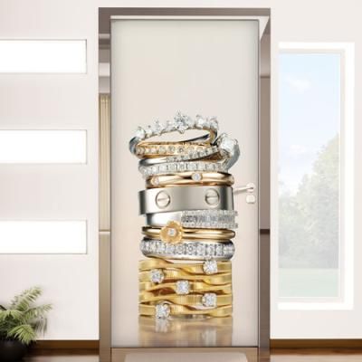 bh637-쥬얼리커플링_현관문시트지