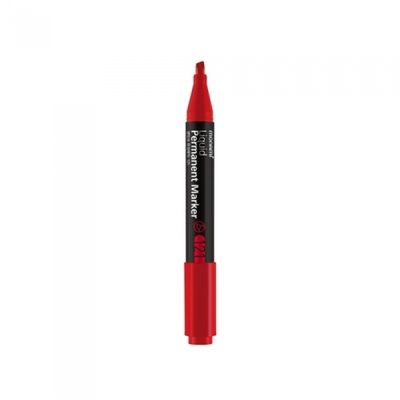 모나미 생잉크 유성매직121 레드 사각닙(12개입)