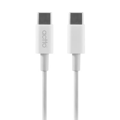 엑토 60W 타입 C to C 고속 충전 데이터 케이블 TC-32