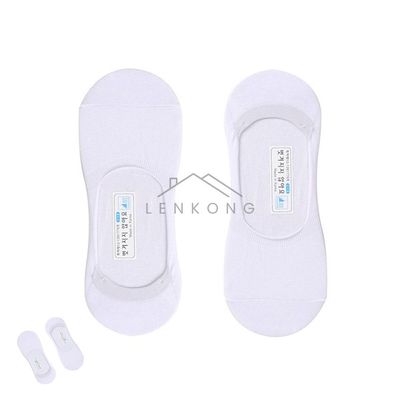 남성페이크삭스 로퍼양말 남자 페이크삭스 양말 덧뎀 흰색 1켤레(WFP9F2I)