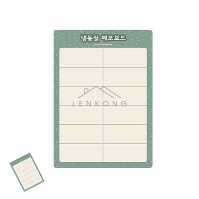 냉장고메모시트 미니화이트보드 메모보드A4(WFPBDJ6)