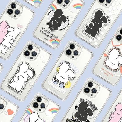 투명 아크릴 톡 방탄 케이스 포소미/스마트 톡 케이스