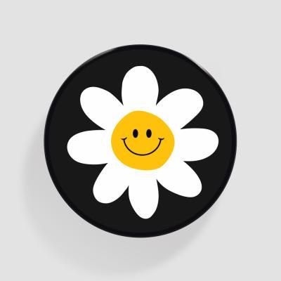 Tok 스마일 꽃 블랙