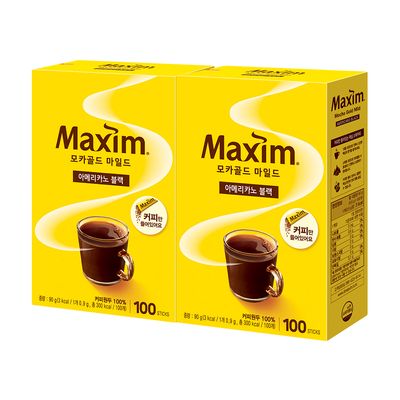 [믹스커피아님] 맥심 솔루블 모카골드 200T 커피100%