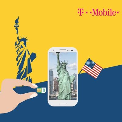 티모바일 미국 통화/데이터 무제한 유심카드