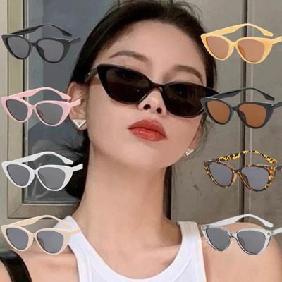 캣아이썬 글라스 선글라스 레드 로선 캣츠아이 뿔테