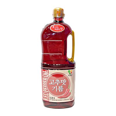 고추맛기름(씨기름) 1.8L 불맛 향미유 다용도 요리유