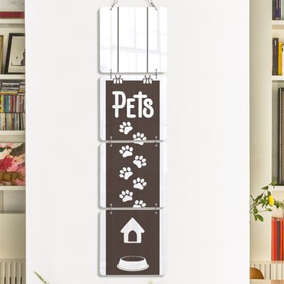 oa423-멀티아크릴액자_Pets(4단소형)