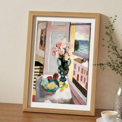 그림 A4 상장 인테리어 작품 사진 액자 브라운 우드 웨딩 아트 가족(WFPFAL8)