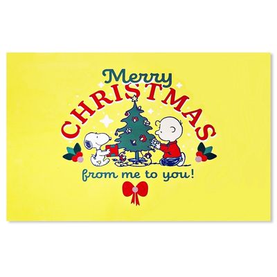 스누피 크리스마스 메세지카드-XMC2511