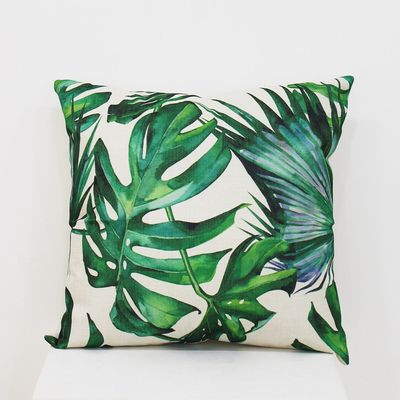 러프 소파 쿠션(솜포함) 45x45 그린포레스트 D