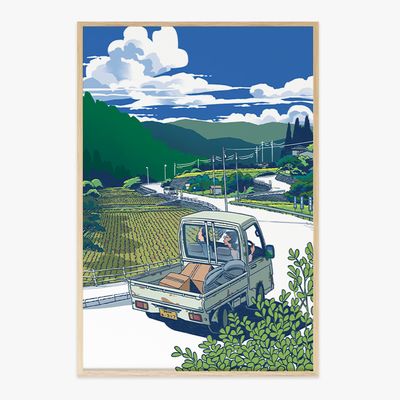 On the Way, Khemtit(켐티트) 작가 인테리어 액자