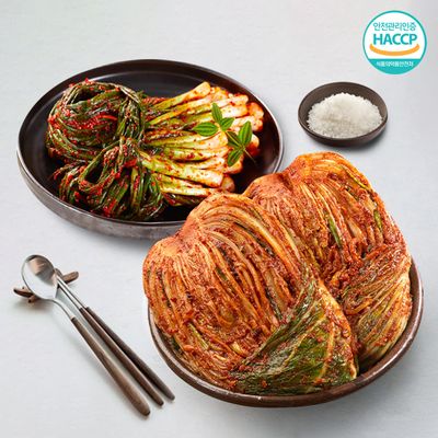 [국제요리대회최우수상] 전라도 포기 3kg+파김치 1kg